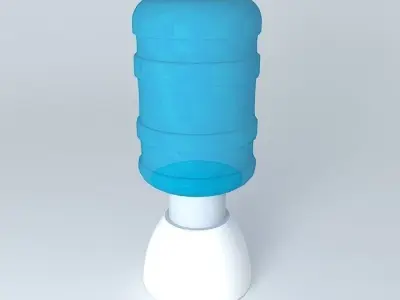 Water dispenser classic Free 3D model