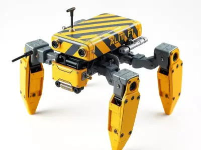 ALITI F1 Industrial Quadruped Robot Low-poly 3D model