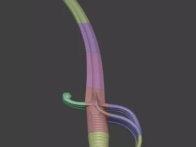 KOZAK SHABLIA 3D print model