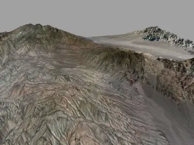 Death Valley 3D model