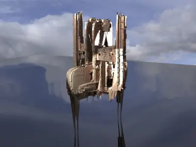 Ithian Ancient gravity well  3D model