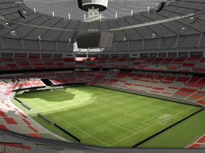 BC Place Stadium - Vancouver - Canada 3D model