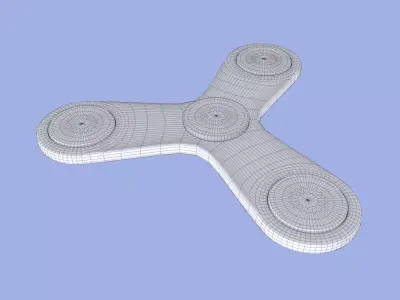 Fidget Spinner Free 3D model