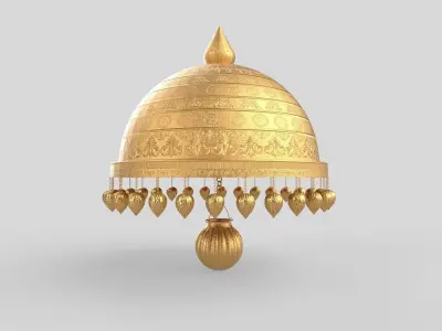 Kedarnath Chandelier 3D model