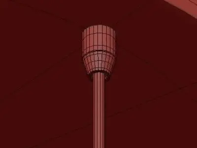 MOON chandelier 3D model purchase