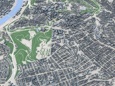 Pittsburgh City Pennsylvania United States 3D model