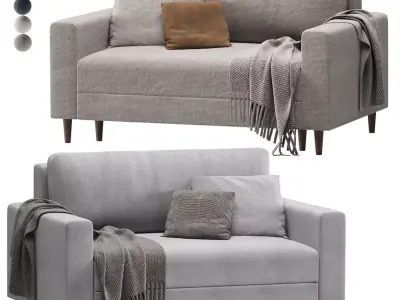 Sofa Ines Vertical 3D model