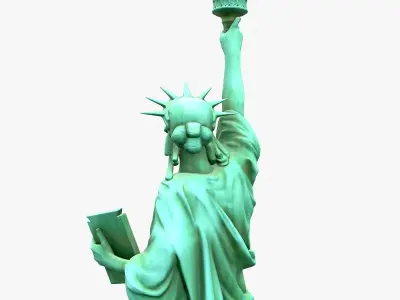 Statue Of The Liberty 3D model