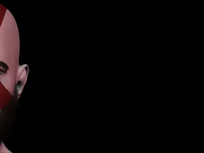 3D Character of KRATOS - GOD OF WAR 3D model