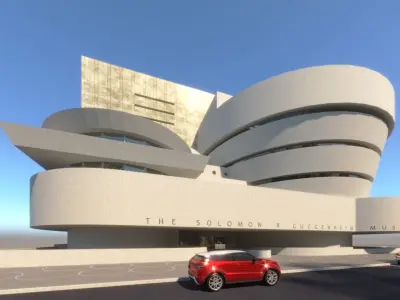 Guggenheim Museum 3D model 3D model