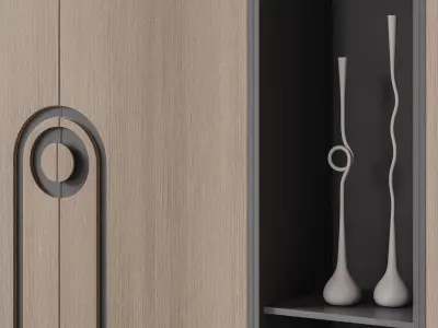 72 Wardrobe composition 3D model