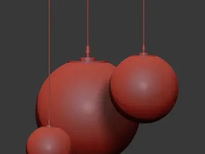 Classicon Selene Ceiling Light 3D model