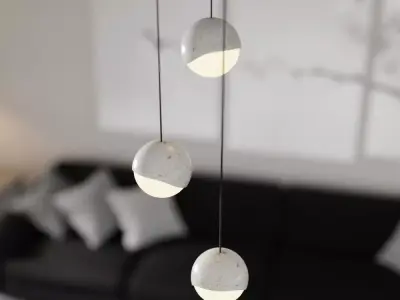 Pendant-Light-07 3D model