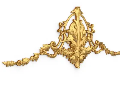 Classic decor ornament 58 3D print model