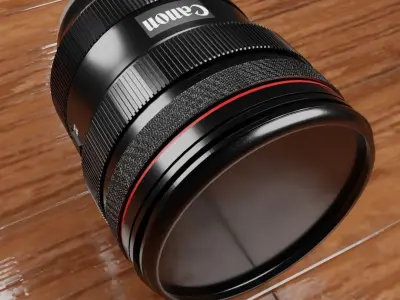 canon rf 28 70 f2 lens  Free 3D model