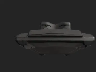 Scifi Tank 3D model