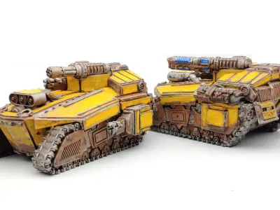 Cyberzerkers - Battle Tank 3D print model