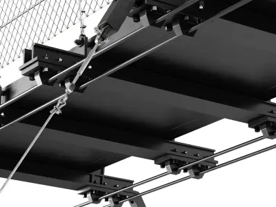 The Metal Bridge 3D model