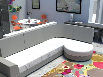 Apartment  Interior  3D model