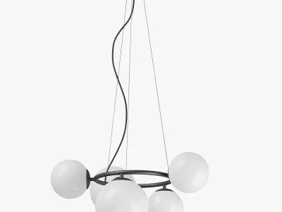 81505x Globo Lightstar Chandelier 3D model