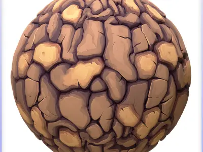 Stylized Ground Seamless Texture Texture 10