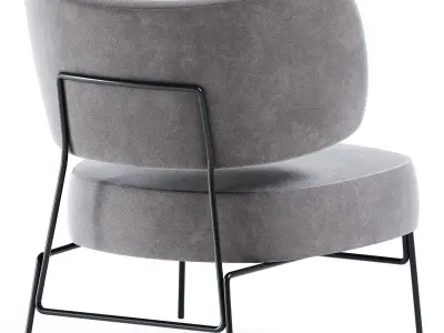 Kapoor B Armchair by Annud 3D model