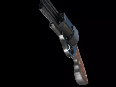 simgun Low-poly 3D model