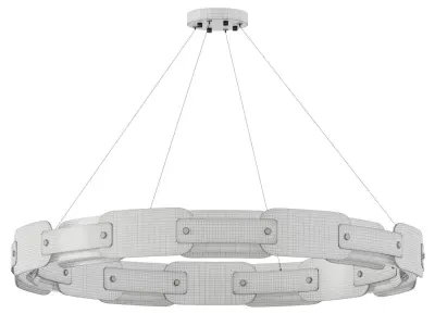 Fuze Chandelier Low-poly 3D model