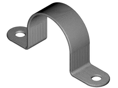 Classic Saddle Clamp 3D print model