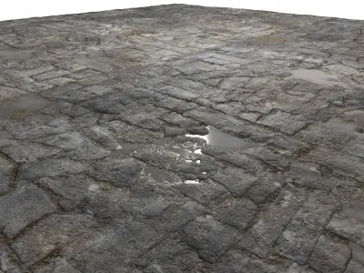 Old Floor Seamless PBR Texture Texture