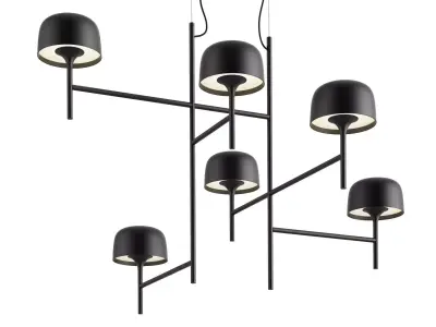 Bol S6L Suspended Lights Chandelier by Bover 3D model