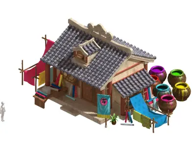 Commercial Building - Buzhuang 23 3D model