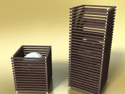 Modern Table Lamp 04 Koshi 3D model