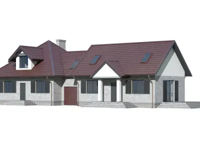 Cottage 037 3D model