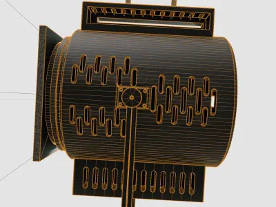 Stage Spotlight 3D model