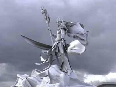 Techno Mage 3D model