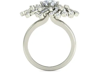 cocktail ring-VJR28 3D print model