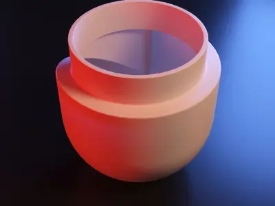 Flower pot  3D print model