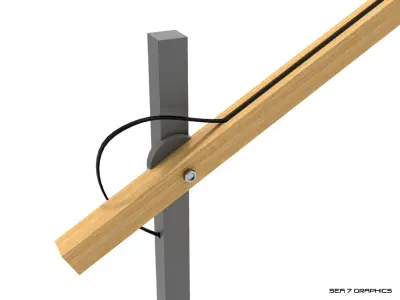 Table lamp 9 Design Eje 3D model