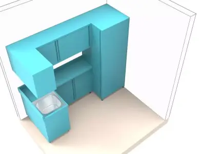 kitchen 78 3D model