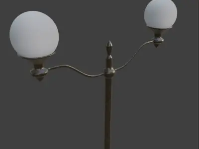 Street light 3D model 18