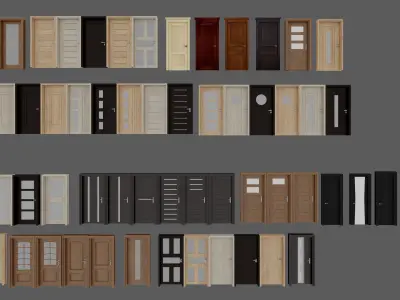 Doors  and windows Collection  3D model