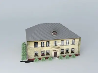 Riga Ieriku street 11 Free 3D model