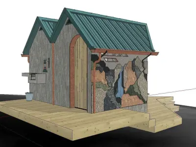 Creative Design-Holiday Cabin-0137 3D model