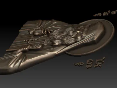 Saint Iakovos Tsalikis 3D print model