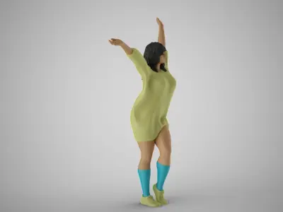 Girl Next Door to Come Suddenly 3D print model