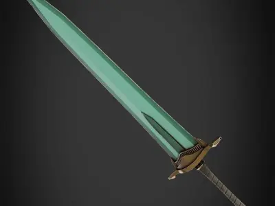 Dark Souls Moonlight GreatSword for Cosplay 3D print model
