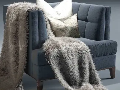 The Sofa  and Chair Company    Preston sofa    Hirst  table 3D model