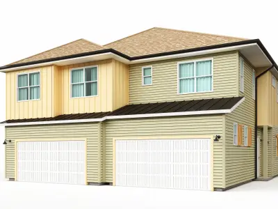 Single Family House-2 3D model