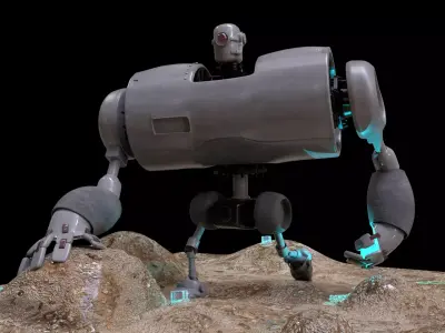 Quest Robot 3D model
